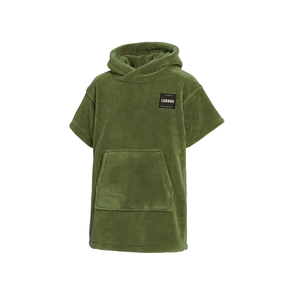 Poncho Teddy Kids, Olive Green