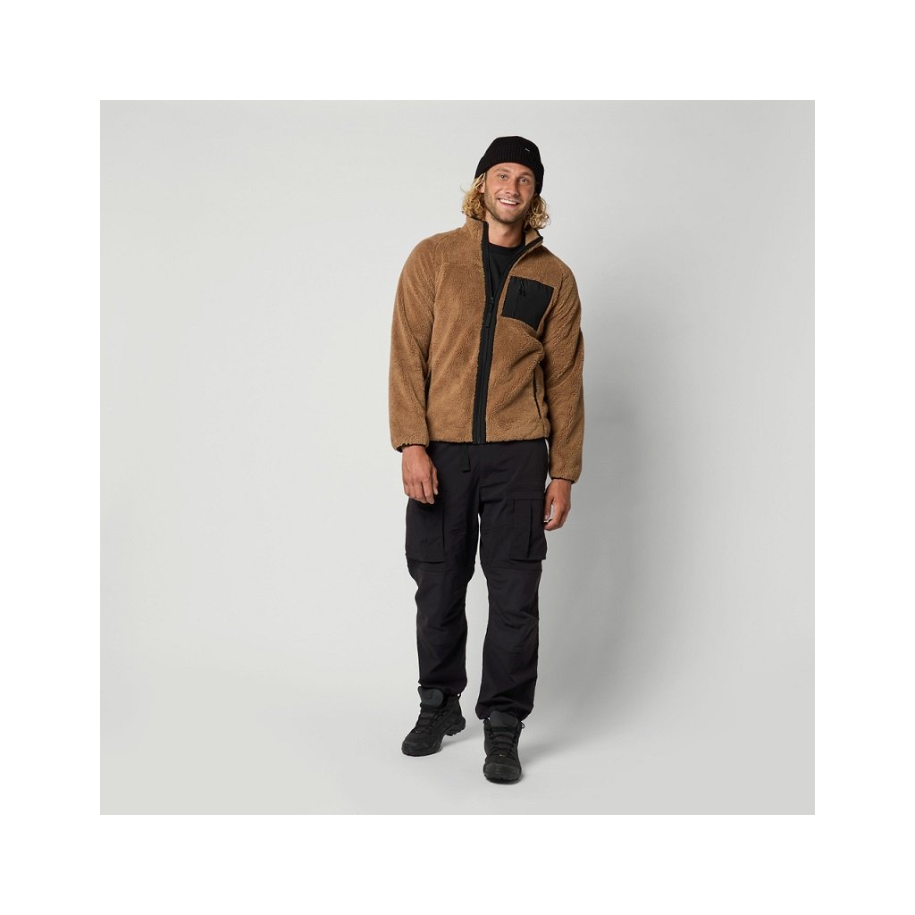 DTS Teddy Zip thru, Slate Brown