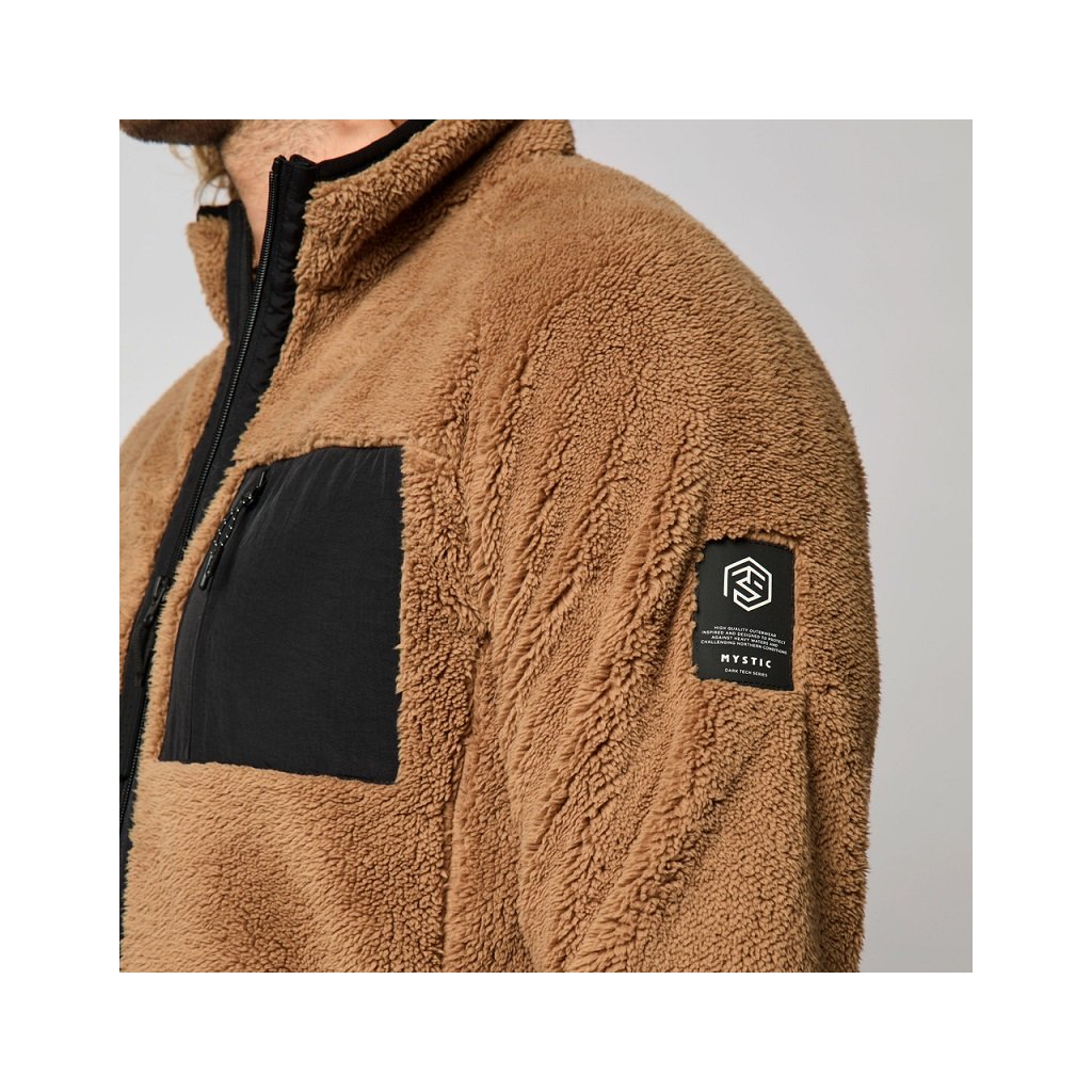 DTS Teddy Zip thru, Slate Brown