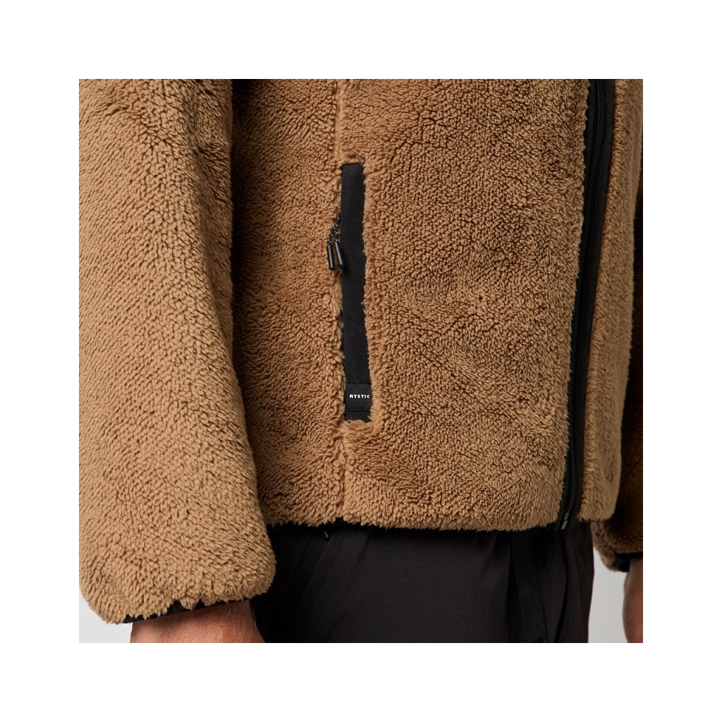 DTS Teddy Zip thru, Slate Brown