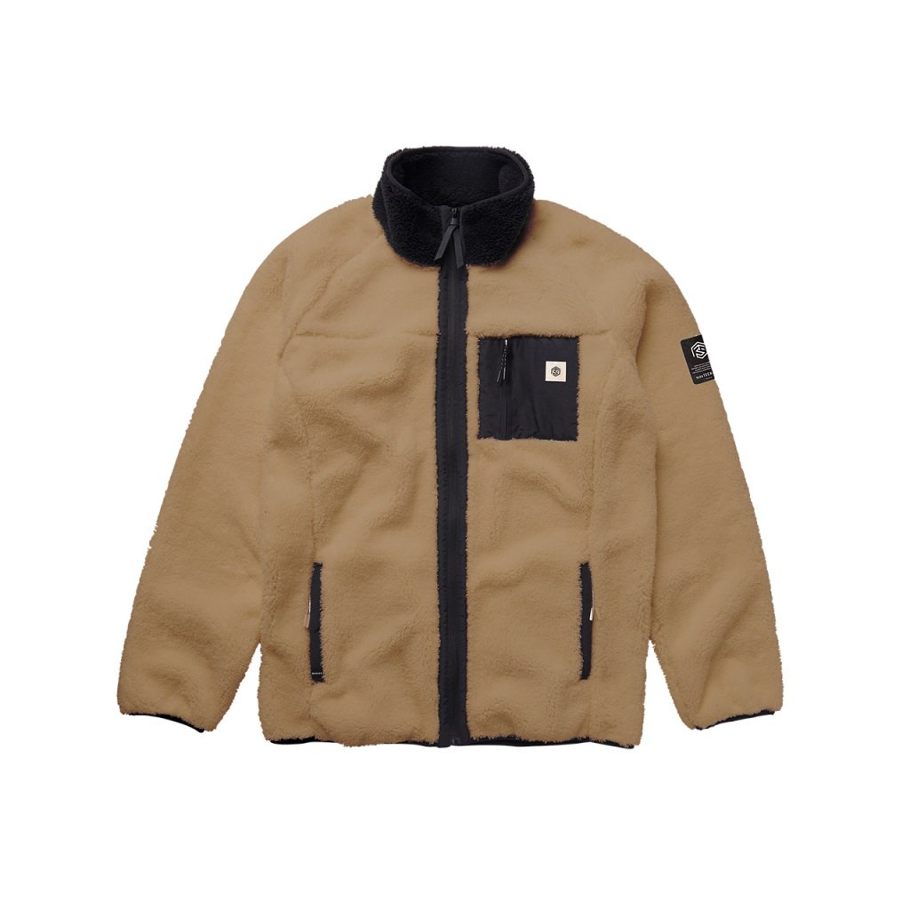 DTS Teddy Zip thru, Slate Brown