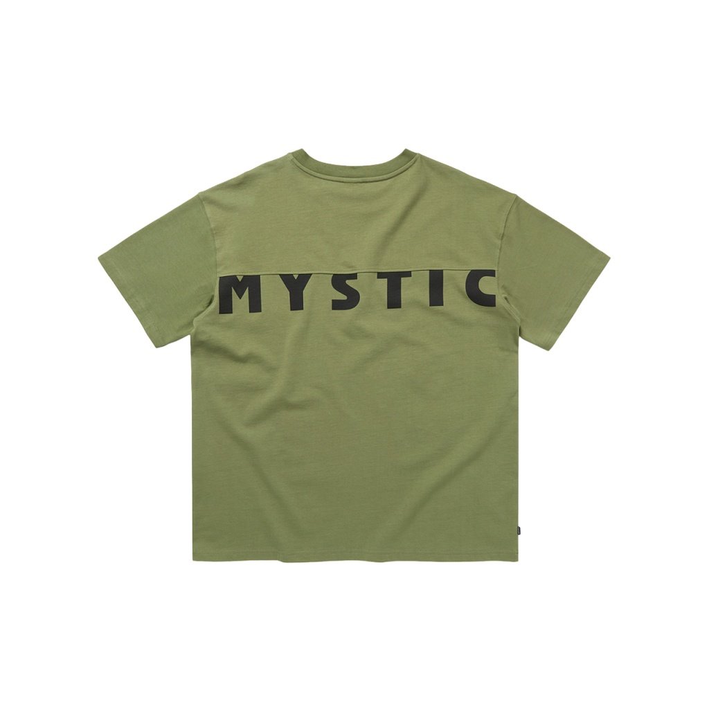 Profile Tee, Olive Green