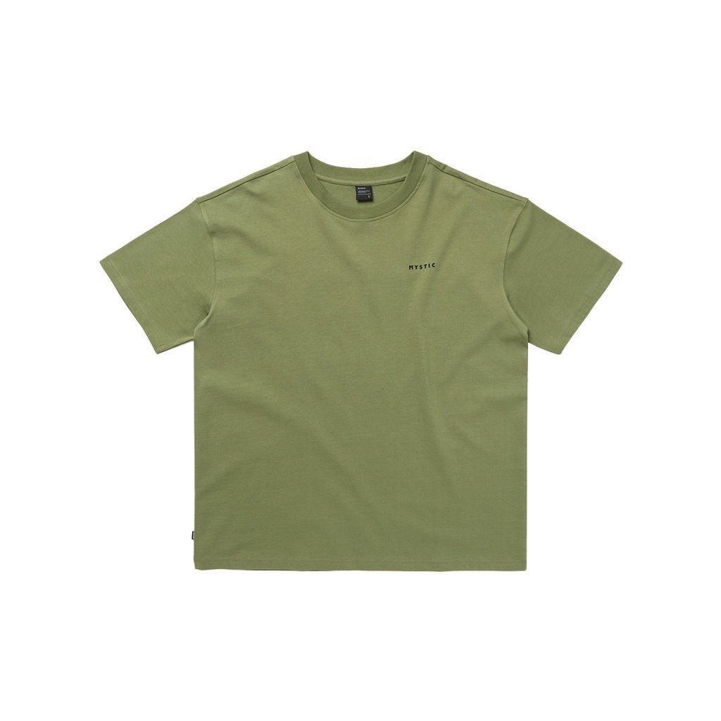 Profile Tee, Olive Green