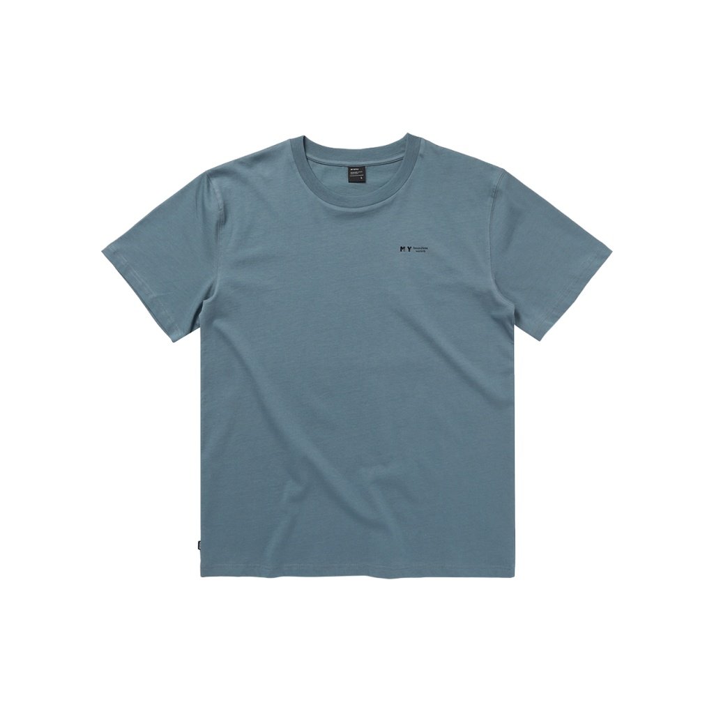 Center Tee, Tidal Blue