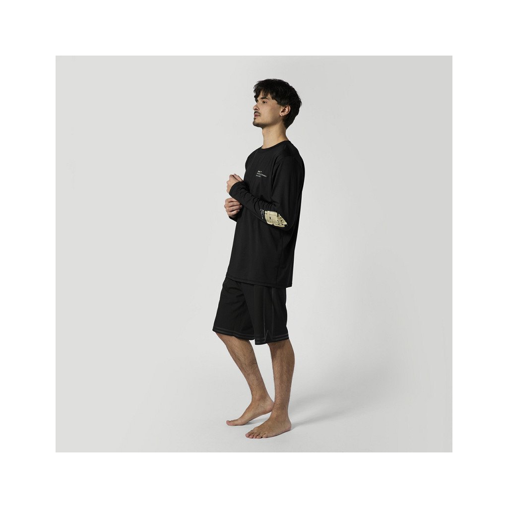 Boarding Rashvest L/S, Black