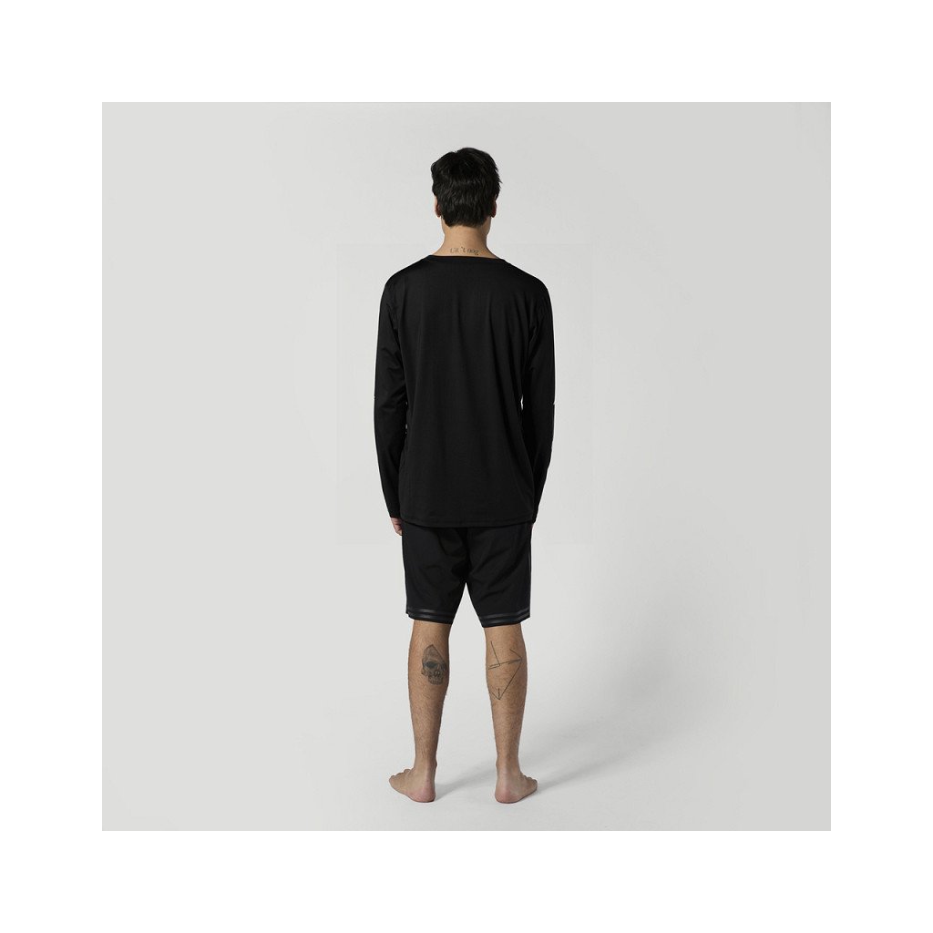 Boarding Rashvest L/S, Black