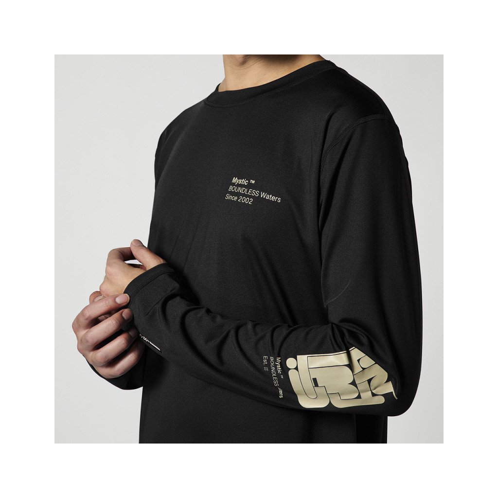 Boarding Rashvest L/S, Black