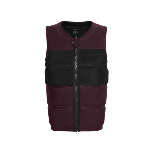Peacock Impact Vest Fzip Wake, Oxblood Red