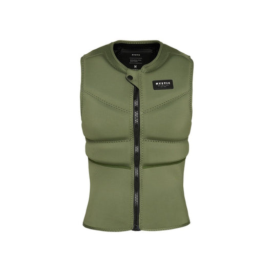 Star Impact Vest Kite Fzip Wom, Olive Green