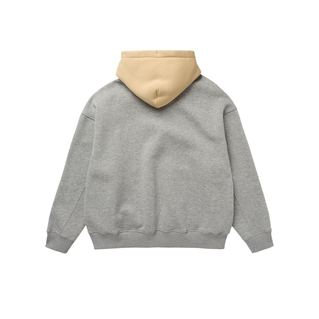 Eclipsis Hood Sweat, Light Grey Melee