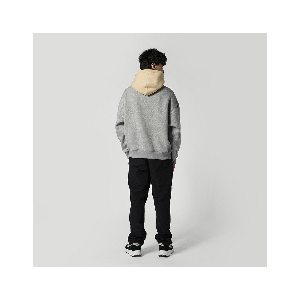Eclipsis Hood Sweat, Light Grey Melee