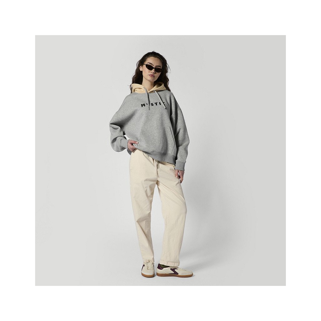 Eclipsis Hood Sweat, Light Grey Melee