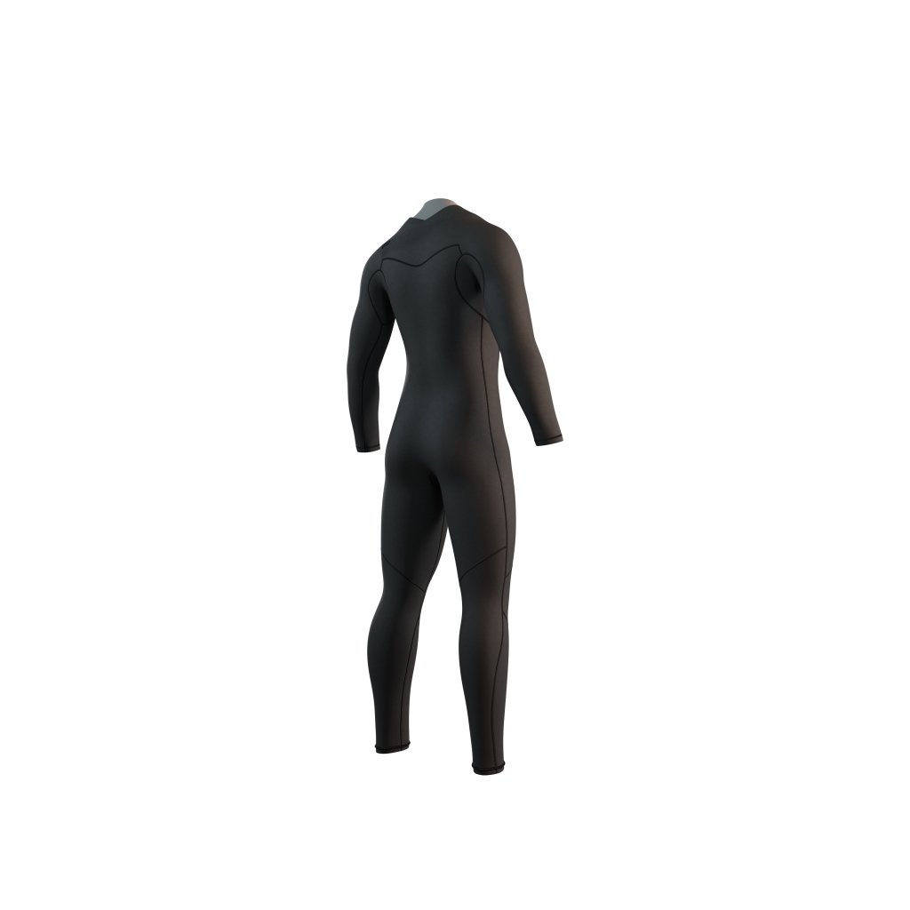 Brand Fullsuit 3/2mm Fzip Flatlock, Black