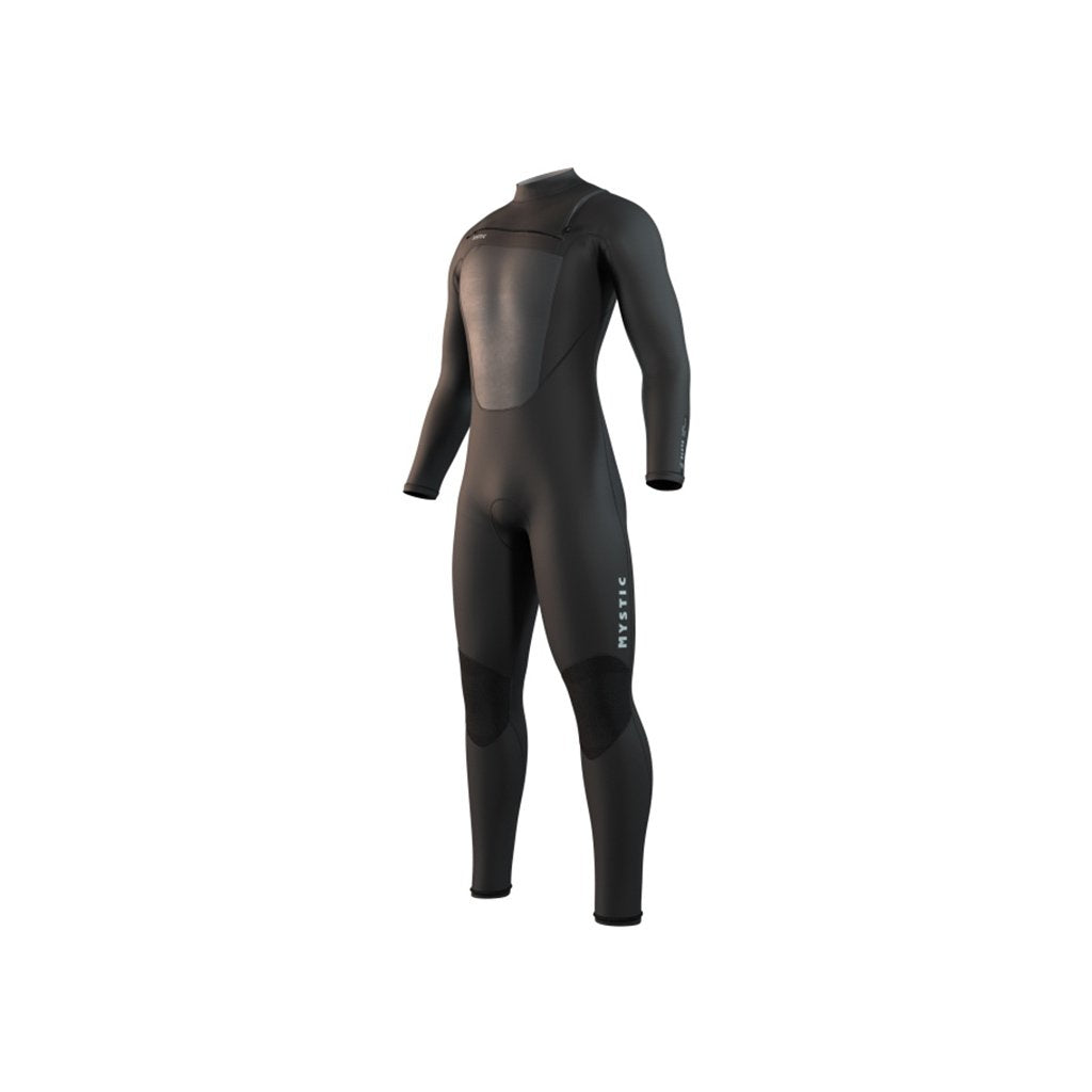 Brand Fullsuit 3/2mm Fzip Flatlock, Black