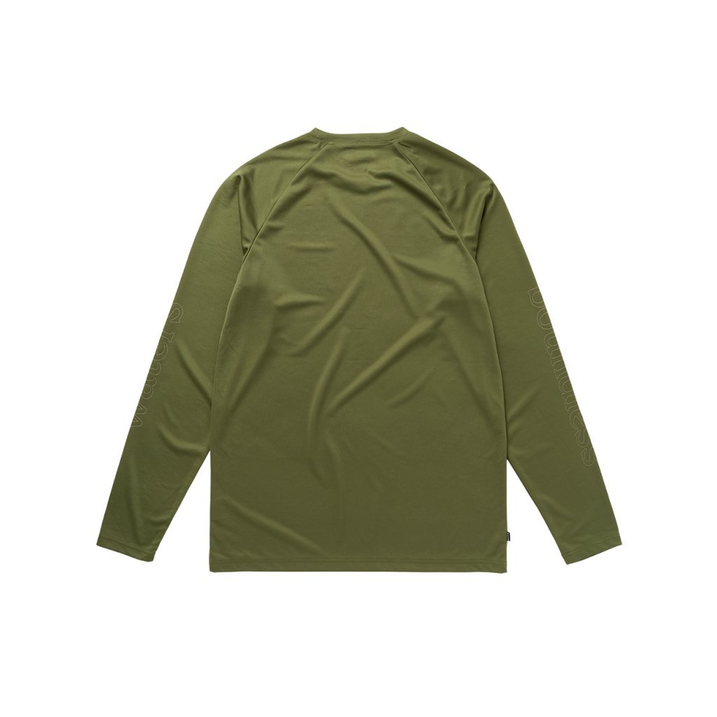Tactic L/S Loosefit Quickdry, Olive Green