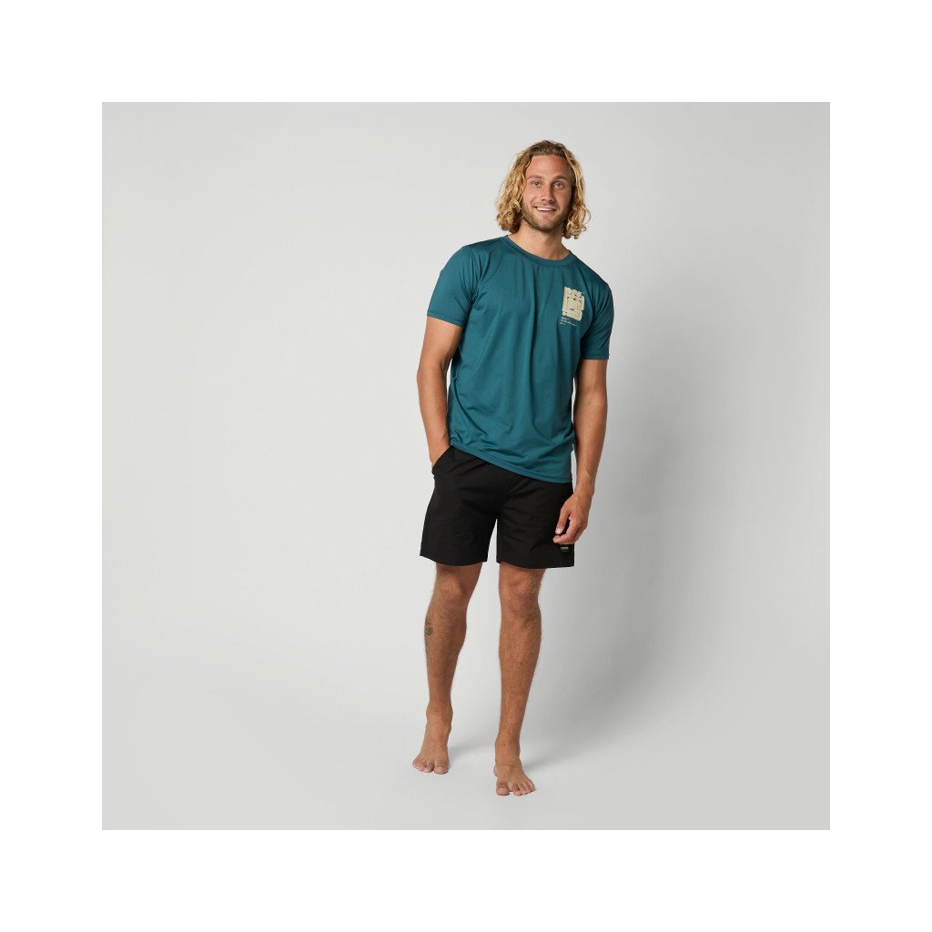 Boarding Rashvest S/S, Teal