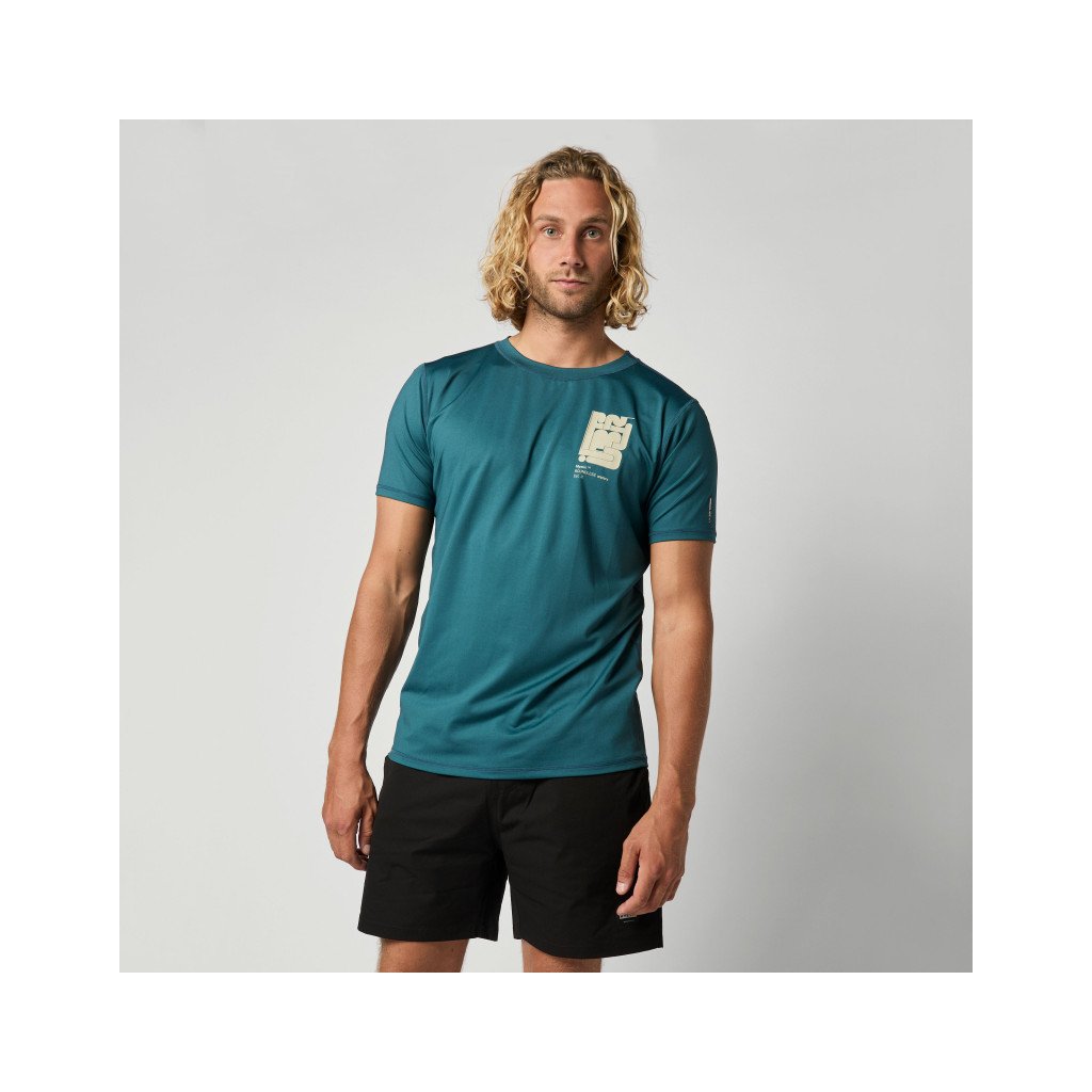 Boarding Rashvest S/S, Teal
