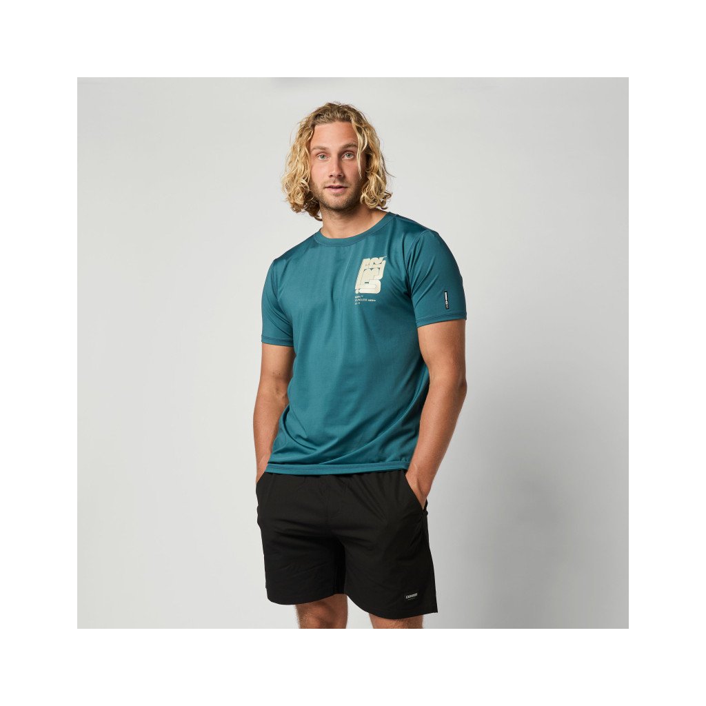 Boarding Rashvest S/S, Teal