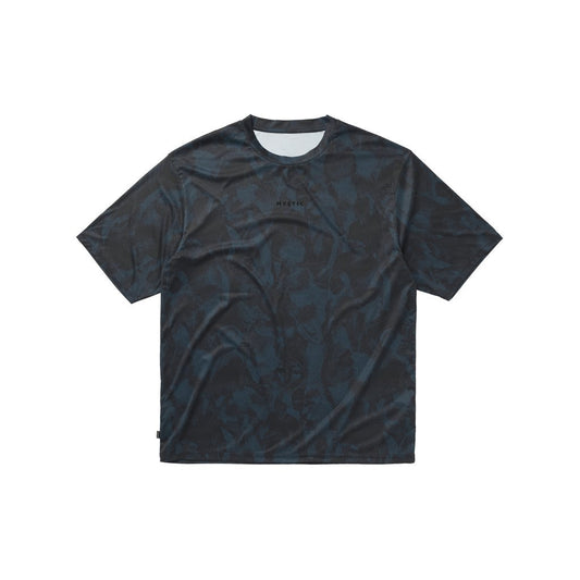 Mystic Nightshade Loose Fit Rashguard, Blue Allover