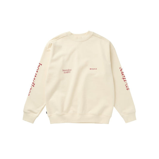 Mystic Resolute Crew Sweat, Off White