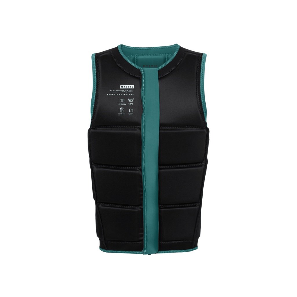 Star Impact Vest Fzip Wake CE, Teal