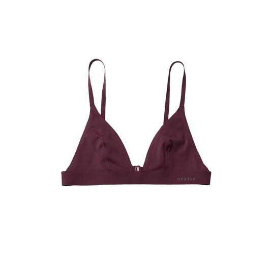 Realm Bikini Top, Oxblood Red