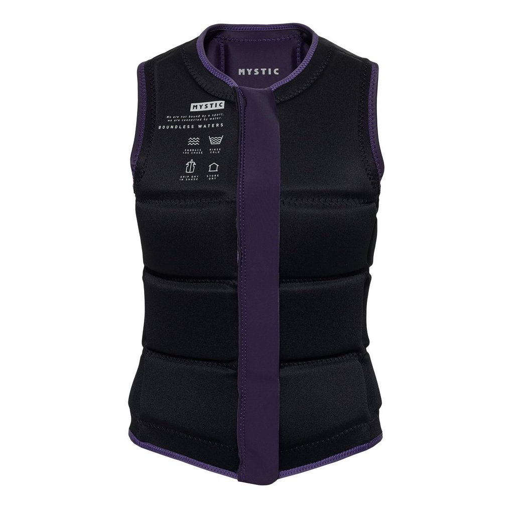 Star Impact Fzip Vest Wake Wom, Deep Purple