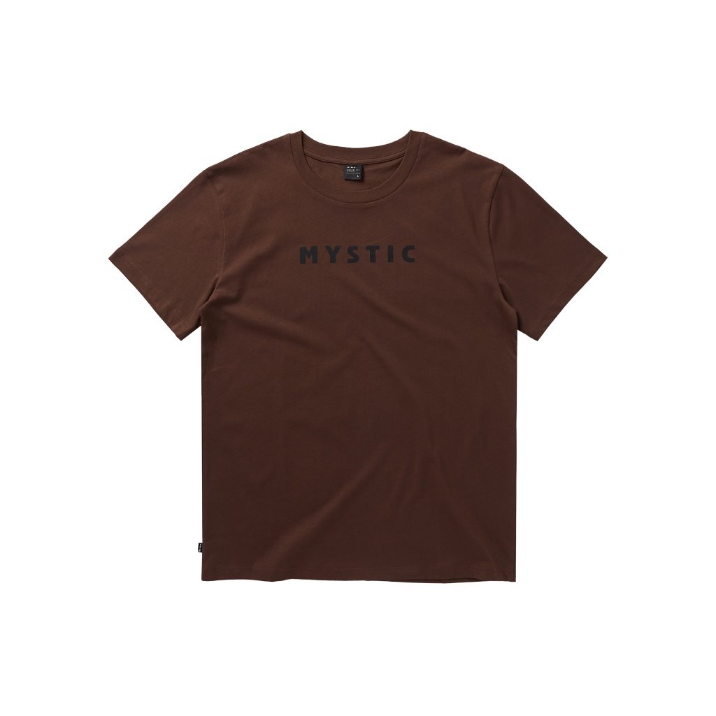 Brand Tee, Deep Brown