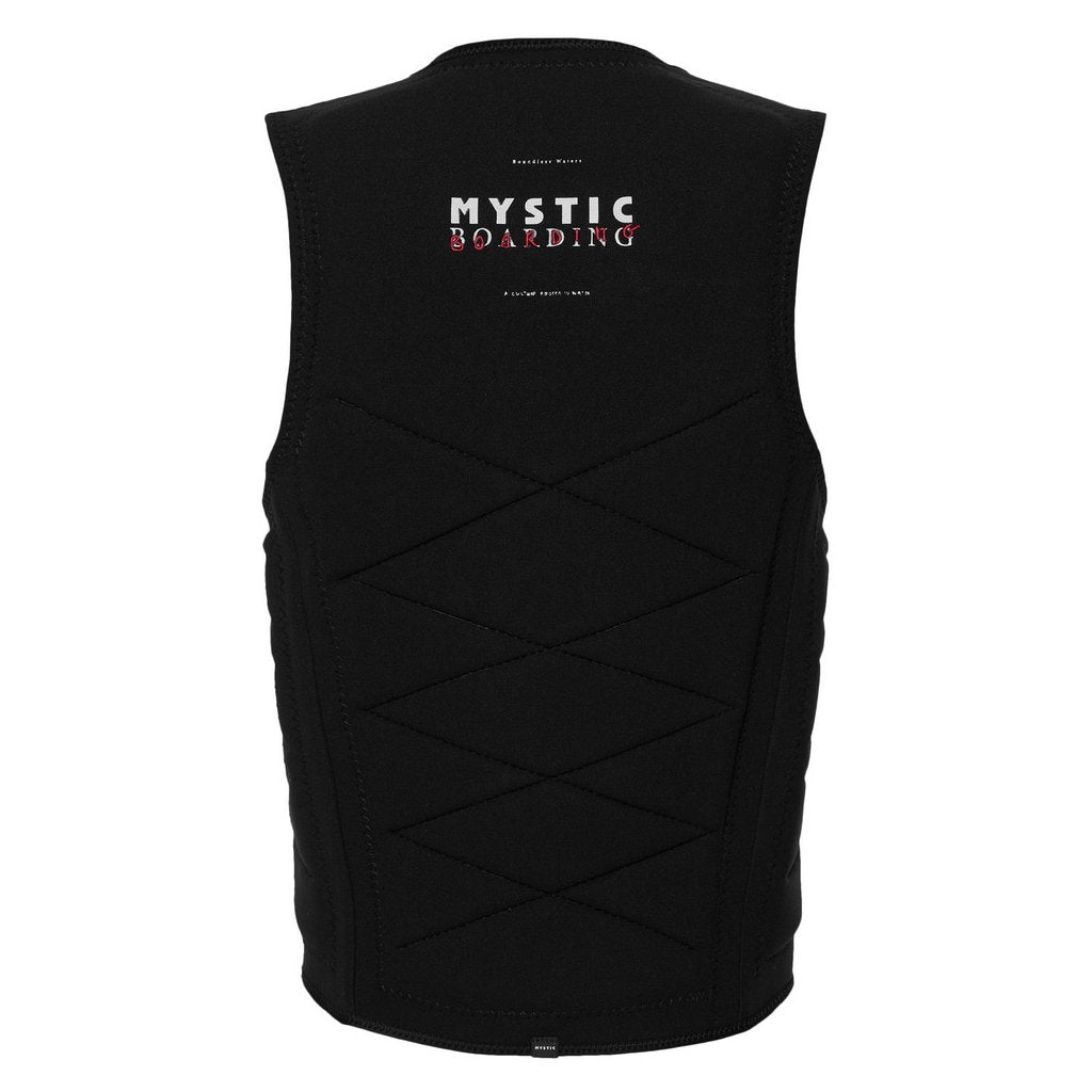 Outlaw Impact Vest Fzip Wake, Black
