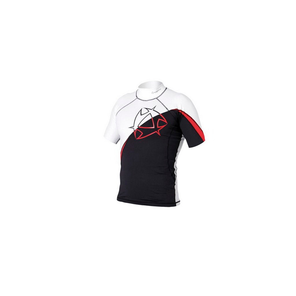 Arrow Rash Vest S/S, Black/Red