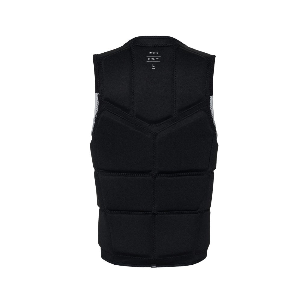 Peacock Impact Vest Fzip Wake, Black/White