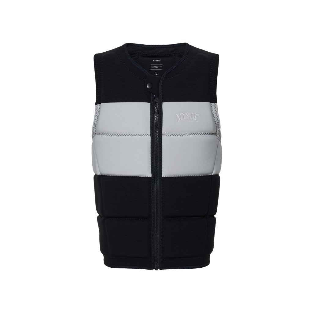 Peacock Impact Vest Fzip Wake, Black/White