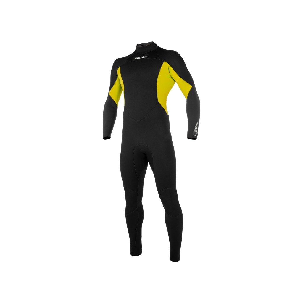 Rental Fullsuit 5/4mm Bzip Junior, Rainbow