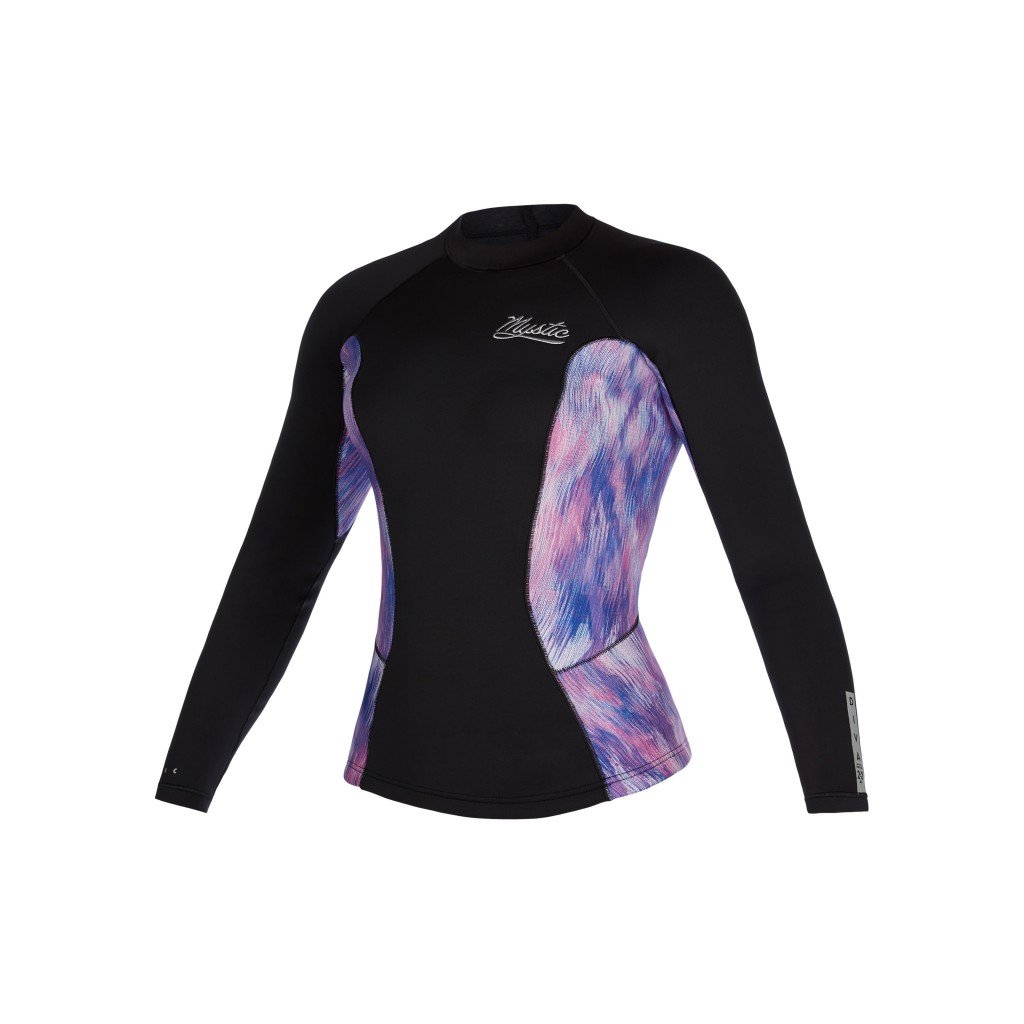 Diva L/S Vest 2mm Women, Black/Purple