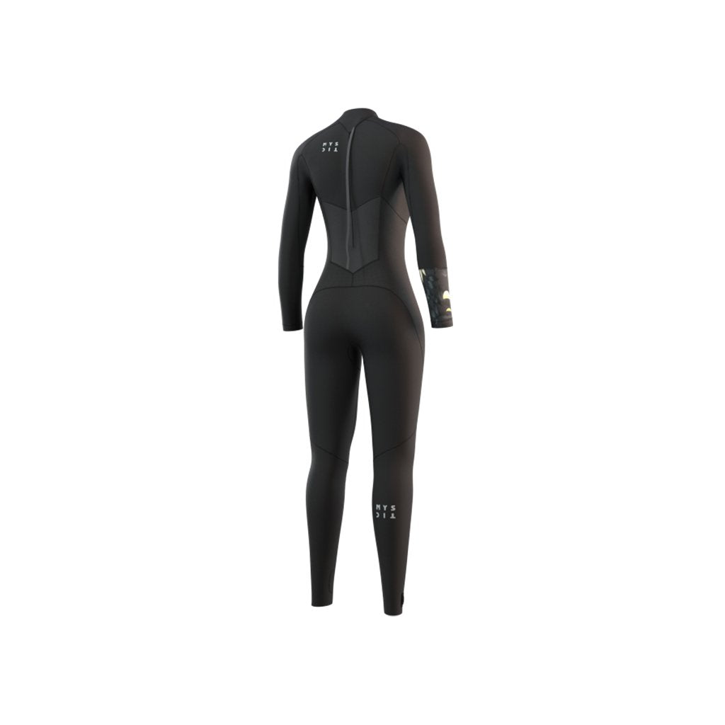 Dazzled Fullsuit Bzip 5/3mm Wom, Black