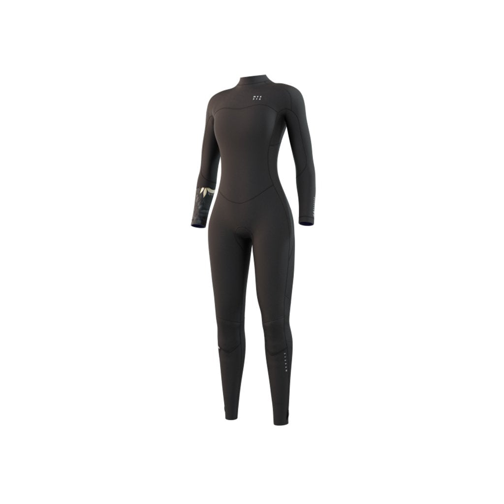 Dazzled Fullsuit Bzip 5/3mm Wom, Black