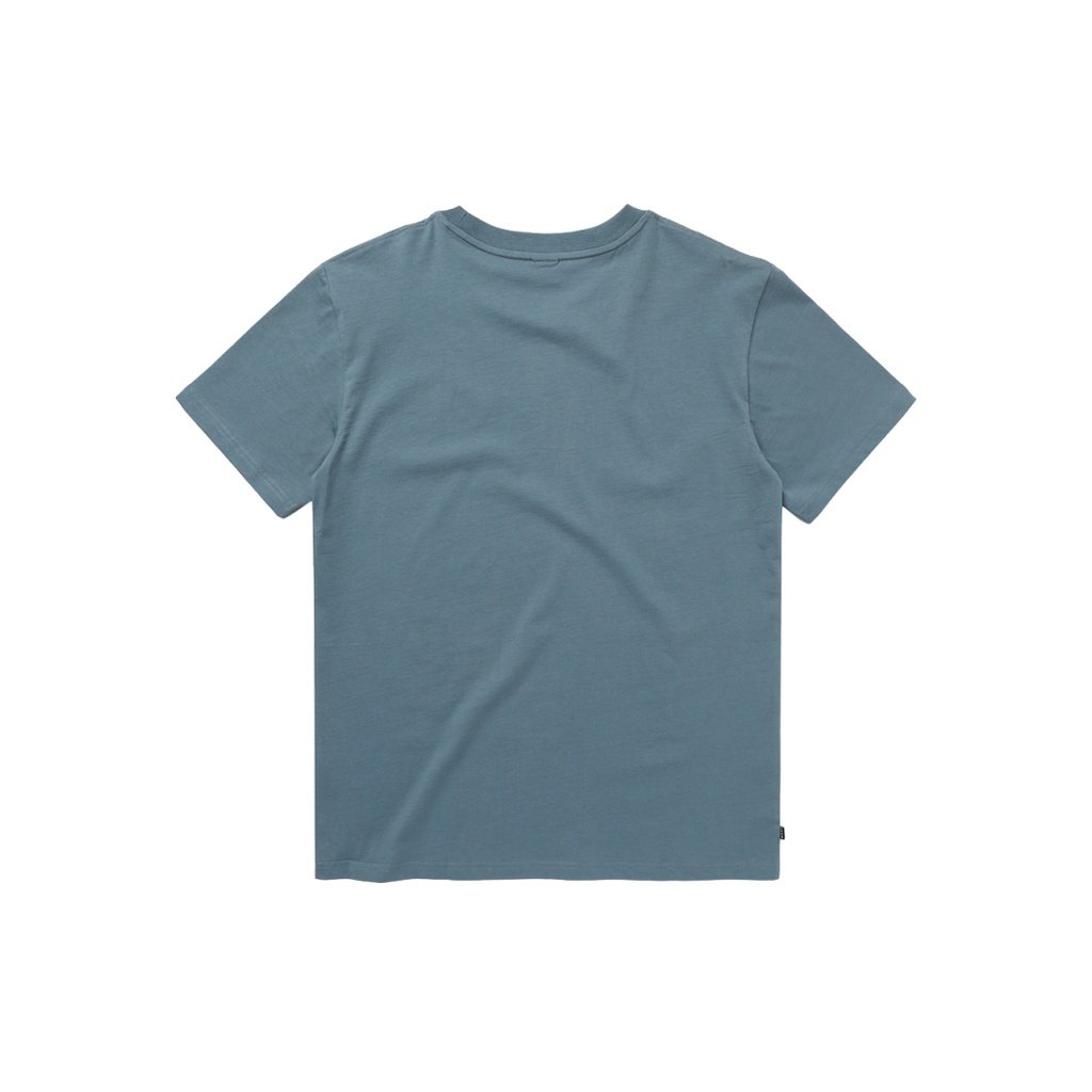 Brand Tee, Tidal Blue
