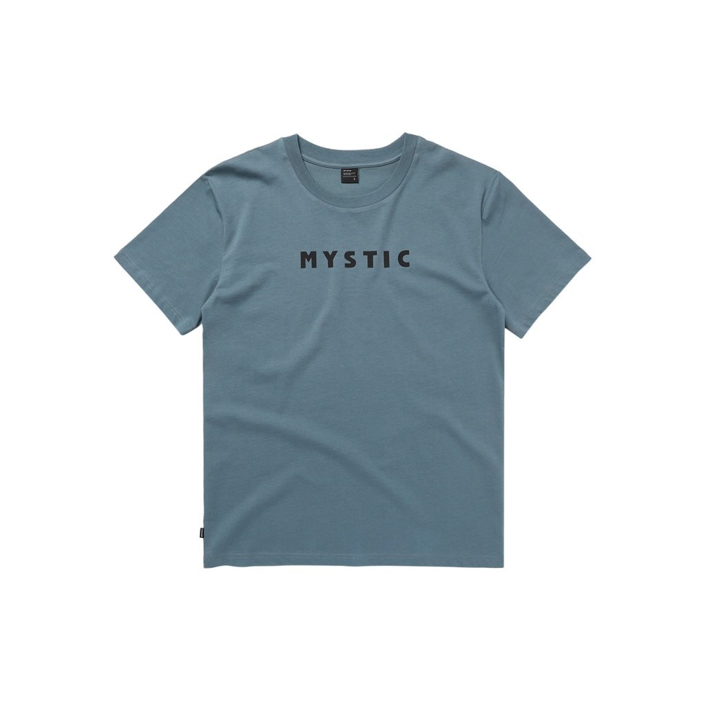 Brand Tee, Tidal Blue