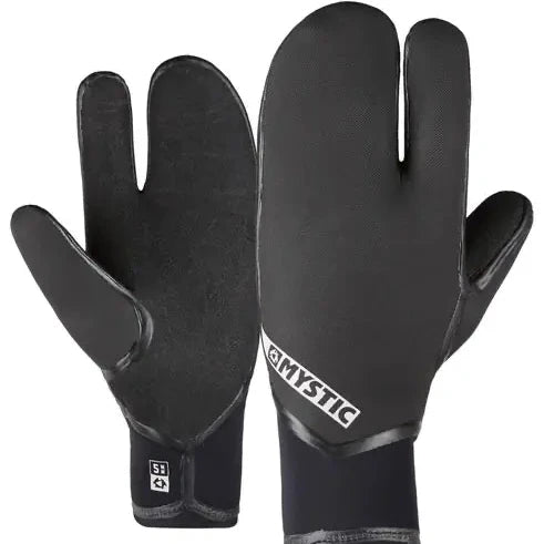Supreme Glove 5mm Lobster Precurved, Black