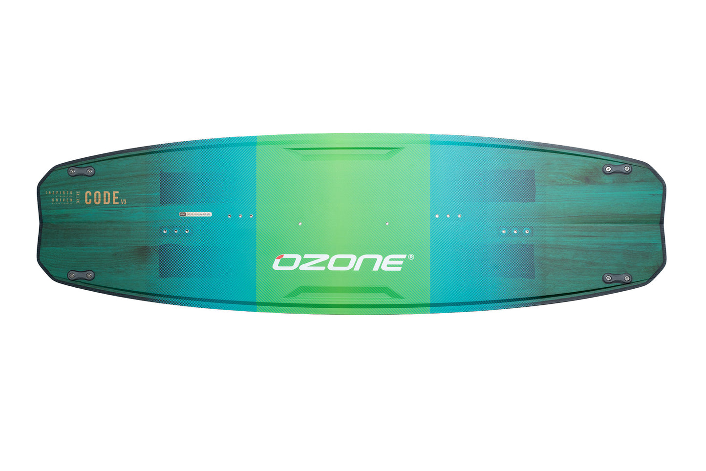 Ozone Code V3 kiteboard 141 cm, Bright Green